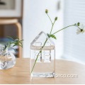 Clear Mini Glass Vase Vase Nouvel An cadeau